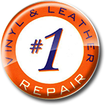 A button that says " vinyl & leather repair # 1."